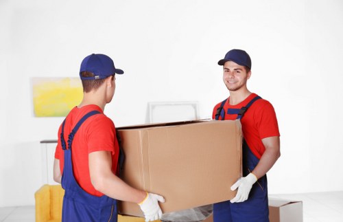Man and van vehicle serving residential moves in Arnos Grove