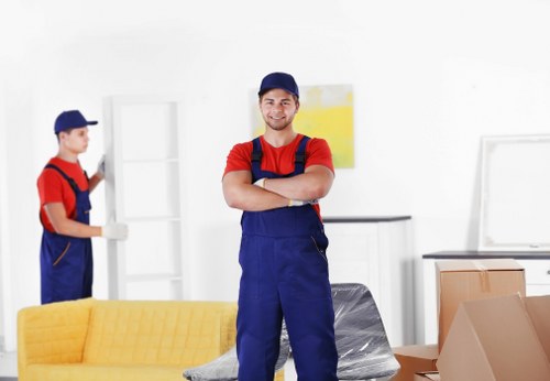 Professional man with van service in Arnosgrove handling household transport