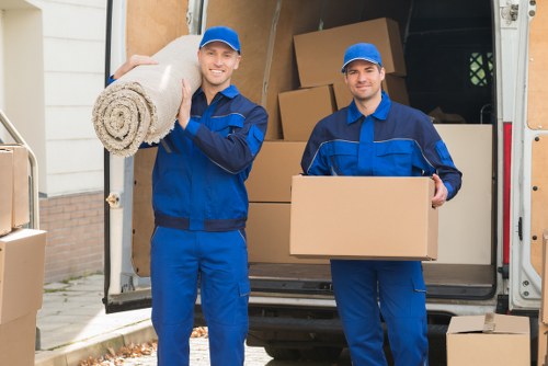 Low-carbon van used for sustainable removals in Arnosgrove