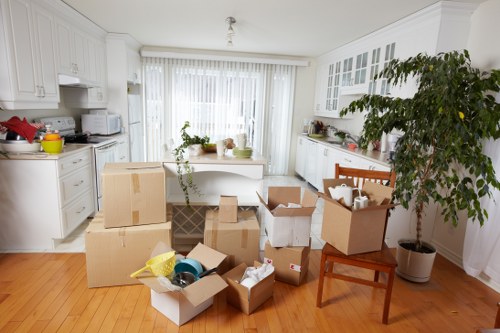 Household packing checklist and moving supplies for an Arnosgrove removal