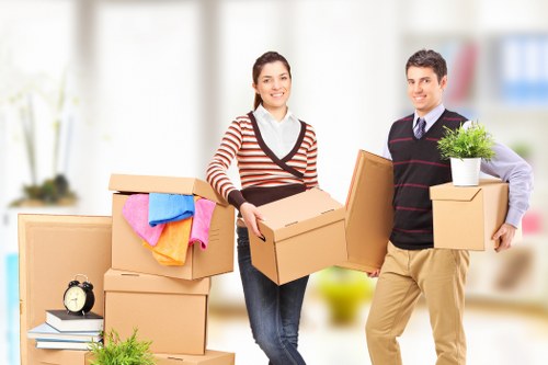 Bulky bedroom furniture prepared for local pick-up service