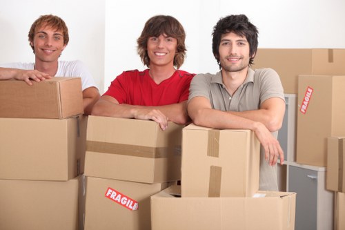 Removal van and moving team serving Arnos Grove homes
