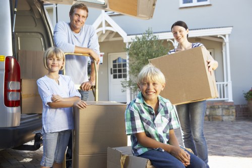 Residential move with careful handling of household items
