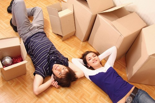 Flexible man with a van service handling a small relocation