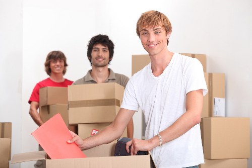 Street access and parking considerations for removals in Arnos Grove